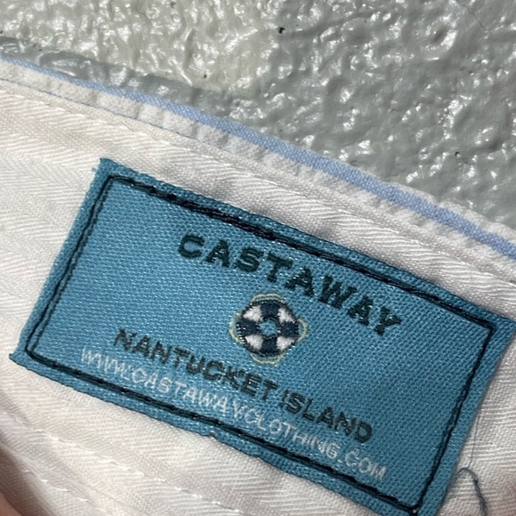 CAstaway CISCO EMBROIDERED SHORT BLUE SEERSUCKER WITH MARTINI - Size 36 - Picture 4 of 6